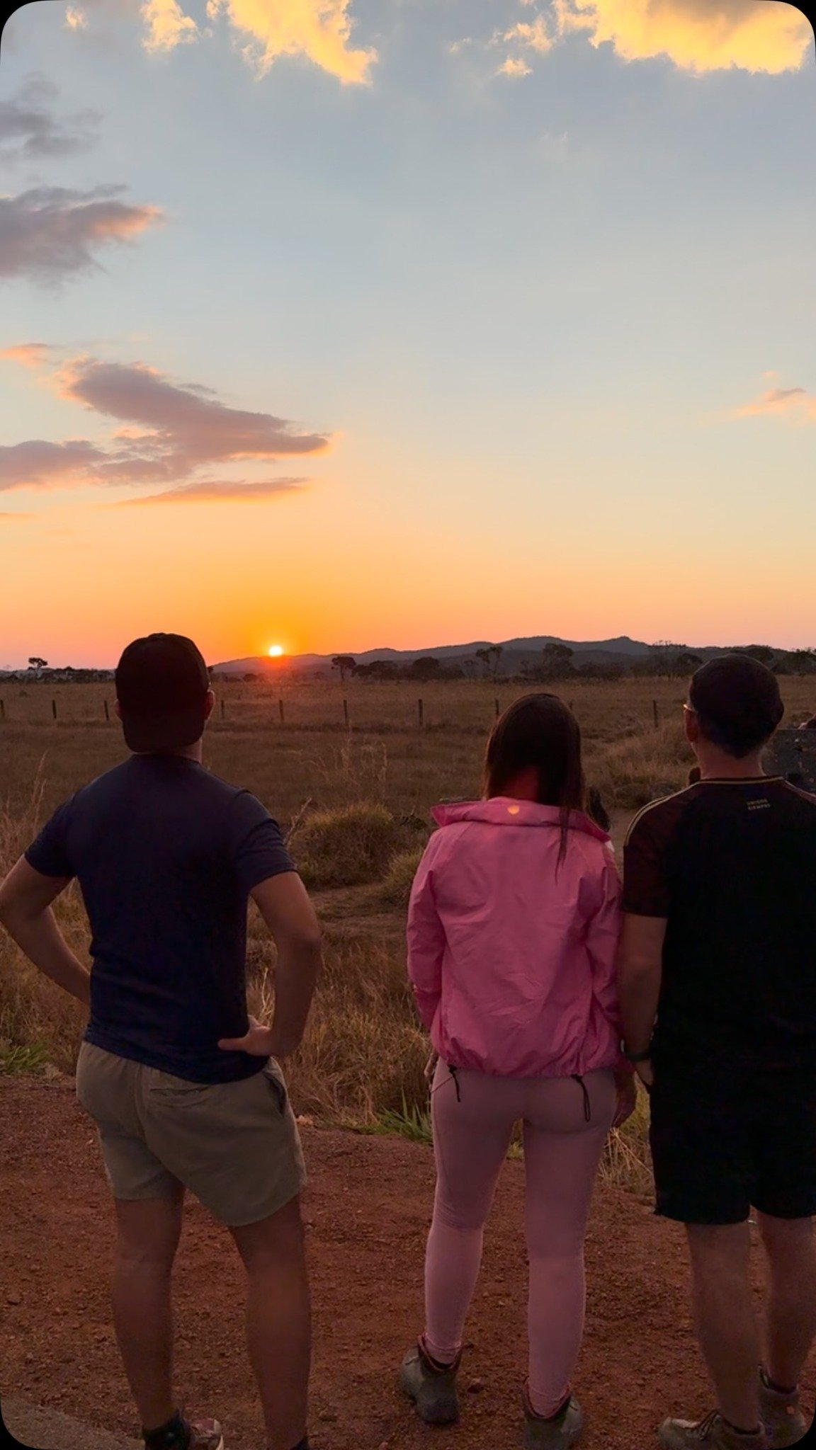 Pôr do sol na Chapada